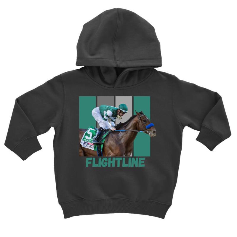 Flightline Horse Racing Thoroughbred Del Mar Santa Anita Sweatshirt Toddler Hoodie by cm-arts | Artistshot