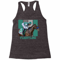 Flightline Horse Racing Thoroughbred Del Mar Santa Anita Sweatshirt Racerback Tank | Artistshot