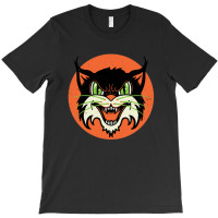 Wild Cat Rockabilly Retro Gift T-shirt | Artistshot