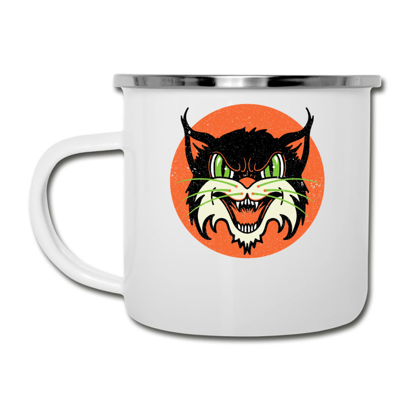 Wild Cat Rockabilly Retro Gift Camper Cup | Artistshot