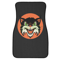 Wild Cat Rockabilly Retro Gift Front Car Mat | Artistshot