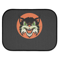 Wild Cat Rockabilly Retro Gift Rear Car Mat | Artistshot