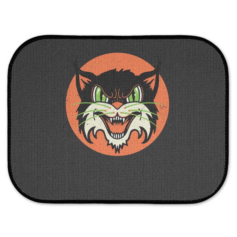 Wild Cat Rockabilly Retro Gift Rear Car Mat | Artistshot