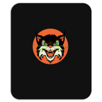 Wild Cat Rockabilly Retro Gift Mousepad | Artistshot