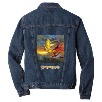 Dragonlance Legend Of Huma Artwork Men Denim Jacket | Artistshot