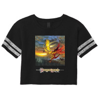 Dragonlance Legend Of Huma Artwork Scorecard Crop Tee | Artistshot