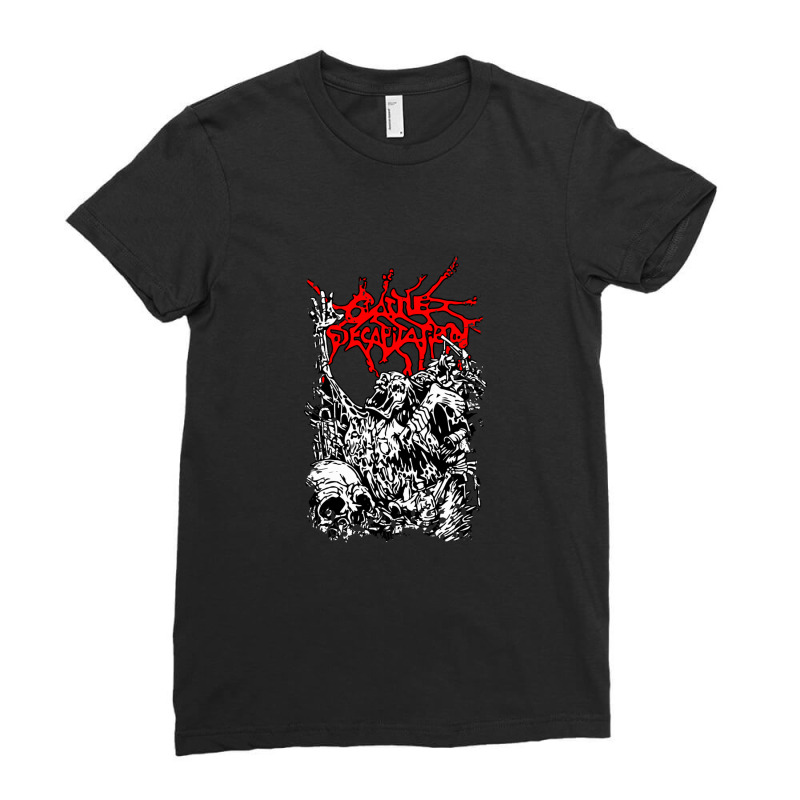 Cattle Decapitation Merch 1 Ladies Fitted T-Shirt by HeatherRichardson | Artistshot