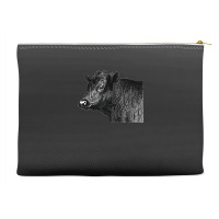 Bullheaded Cow Lover Funny Country Farm Style Sarcasm Accessory Pouches | Artistshot