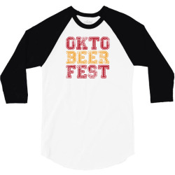 OktoBeerFest 3/4 Sleeve Shirt | Artistshot