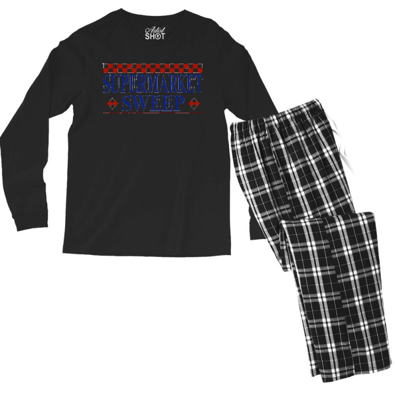 Supermarket Sweep Classic Men's Long Sleeve Pajama Set by lyheranea | Artistshot