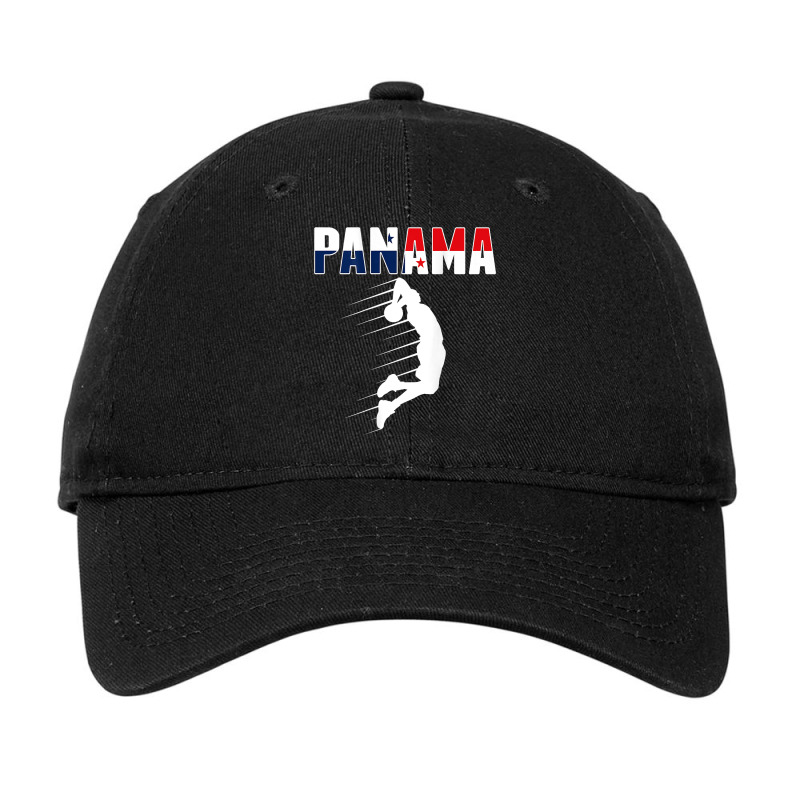 Proud Panama Basketball Fans Jersey   Panamanian Flag Baller T Shirt Adjustable Cap by cm-arts | Artistshot