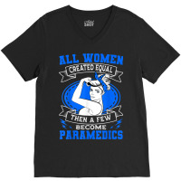 Paramedic Women Emergency Medical Technician Ambulance V-neck Tee | Artistshot