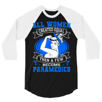 Paramedic Women Emergency Medical Technician Ambulance 3/4 Sleeve Shirt | Artistshot