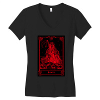 Death Xiii  Tarot Grim Reaper Women's V-neck T-shirt | Artistshot