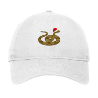 Merry Hissmas Christmas Santa Hat Copperhead Snake Long Sleeve T Shirt Adjustable Cap | Artistshot