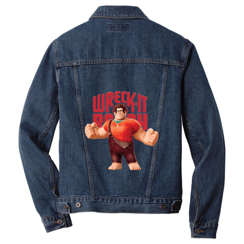 Wreck It Ralph Gift Men Denim Jacket | Artistshot