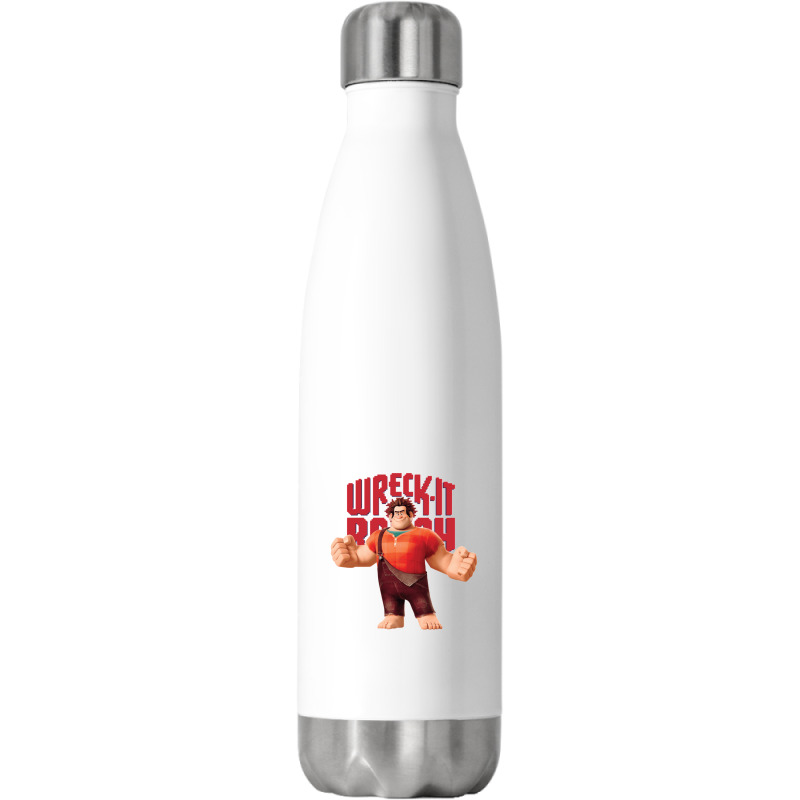 Wreck It Ralph Gift Stainless Steel Water Bottle | Artistshot