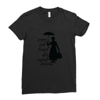 Mary Poppins - Supercalifragilisticexpialidocious Ladies Fitted T-shirt | Artistshot