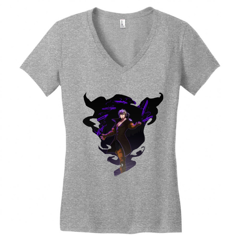 Estarossa's Abilities Are Hellblaze And Full Counter Women's V-Neck T-Shirt by EllieECummings | Artistshot