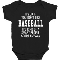 Baseball Shirts With Sayings It's Ok If Baby Bodysuit | Artistshot