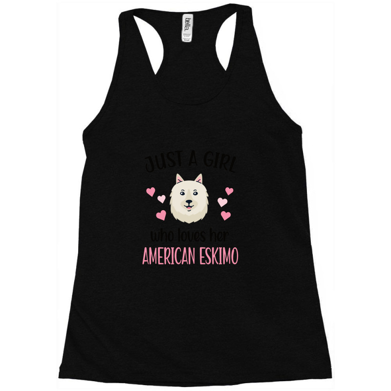 American Eskimo Girl American Eskimo Mom Dog Lover 1 Racerback Tank by CharlieFairchild | Artistshot