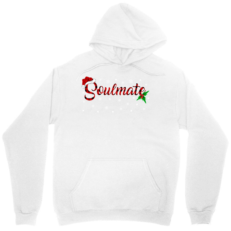 Matching Family Buffalo Plaid Soulmate Christmas Pajama Long Sleeve T Unisex Hoodie by cm-arts | Artistshot