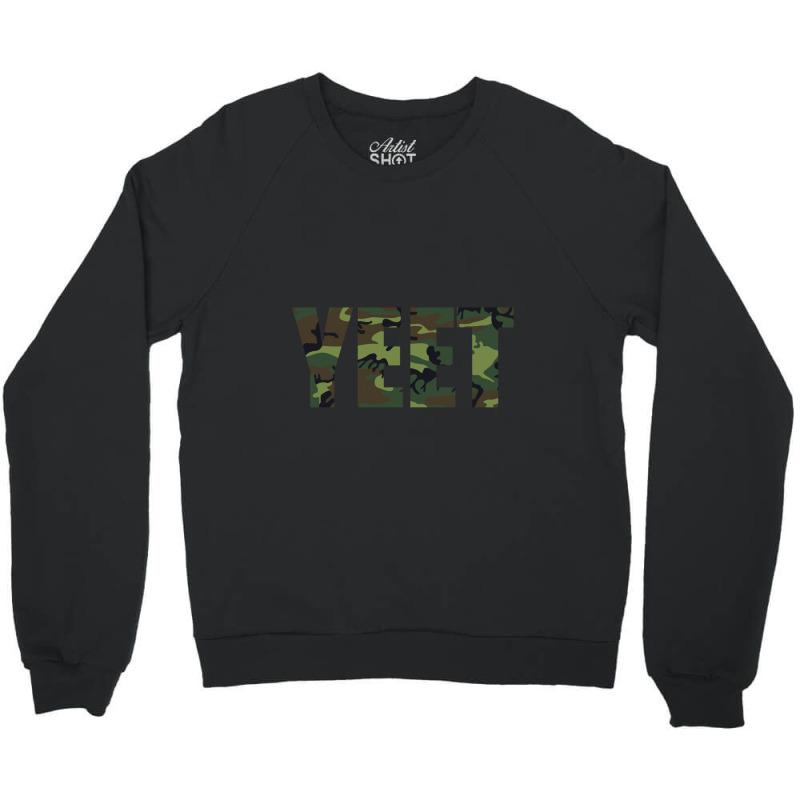 Yeet Hoodie Funny Dank Meme Camo Gift Gift Crewneck Sweatshirt | Artistshot