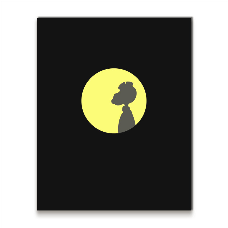 Yellow Snoop Gift Metal Print Vertical | Artistshot