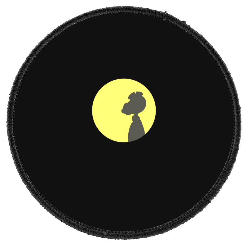 Yellow Snoop Gift Round Patch | Artistshot