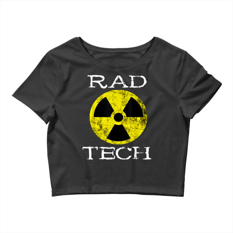 Rad Tech Radiology Radiologist Nuclear Radiation Radiography T Shirt Crop Top by cm-arts | Artistshot