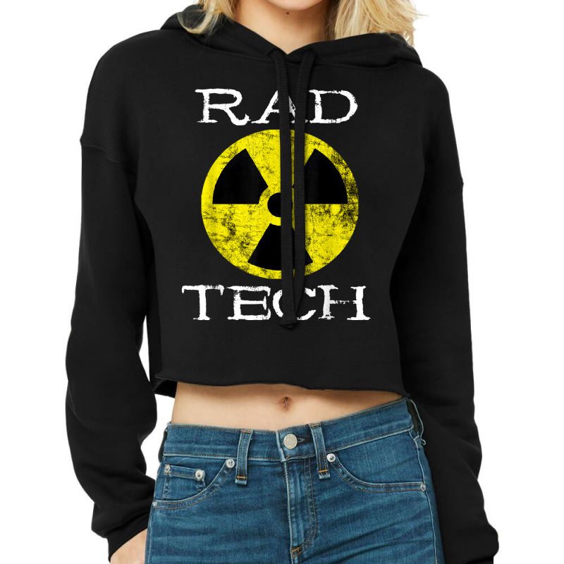 Rad Tech Radiology Radiologist Nuclear Radiation Radiography T Shirt Cropped Hoodie by cm-arts | Artistshot