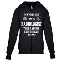 Radiologist Funny T Shirt Gift Idea Radiology Doctor Shirt Youth Zipper Hoodie | Artistshot