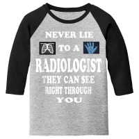 Radiologist Funny T Shirt Gift Idea Radiology Doctor Shirt Youth 3/4 Sleeve | Artistshot