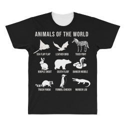 Animals of the world All Over Men's T-shirt | Artistshot