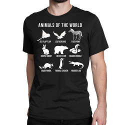 Animals of the world Classic T-shirt | Artistshot