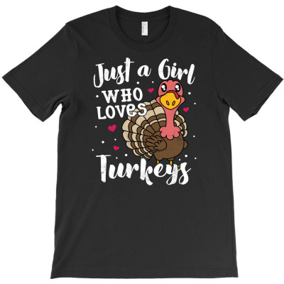 Just A Girl Who Loves Turkey T-shirt Designed By Irma Rahmawati