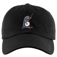 Banjo Player Mouse Musical Instrument Instrumentalist Kids Cap | Artistshot