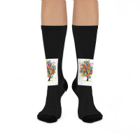 Yoga Gift Crew Socks | Artistshot