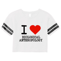 I Love Biological Anthropology Scorecard Crop Tee | Artistshot