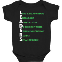 Boss Team Lead Manager Leadership Group Leaders Meaning Baby Bodysuit | Artistshot