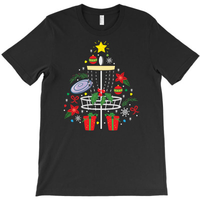 Frisbee Golf Christmas Funny Gift T-shirt Designed By Irma Rahmawati