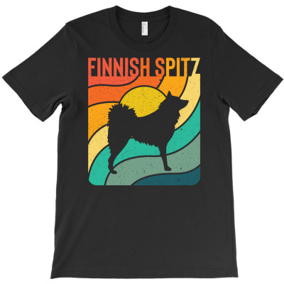 Finnish Spitz Dog Vintage Gift Pet Lover T-shirt Designed By Irma Rahmawati