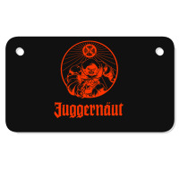 Anesthetic Juggernaut Motorcycle License Plate | Artistshot