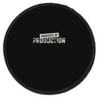 Property Of Production (filmtv) Round Patch | Artistshot