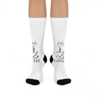 Daily Coffee Crew Socks | Artistshot