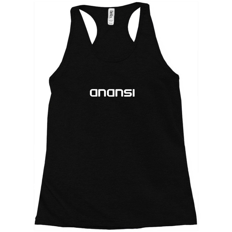 Anansi - Mirror's Edge Catalyst (white Words) Racerback Tank by cm-arts | Artistshot