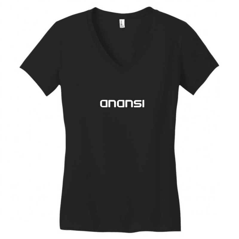 Anansi - Mirror's Edge Catalyst (white Words) Women's V-Neck T-Shirt by cm-arts | Artistshot