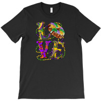 Mardi Gras Love With King Cake T-shirt | Artistshot