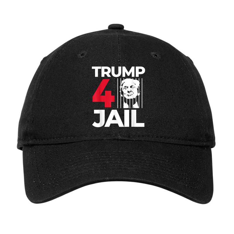 Prison Trump For Prison Trump For Jail Trump 4 Jail T Shirt Adjustable Cap | Artistshot