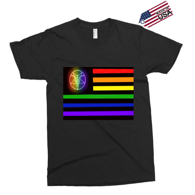 Satanic Temple Pride Flag Exclusive T-shirt by SEANMCDONOUGH | Artistshot